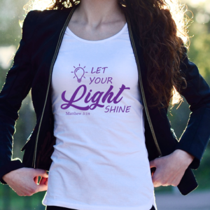 Let Your Light Shine - Tshirt